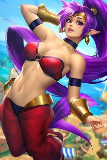Порно рассказ по игре Shantae - Задница пиратки